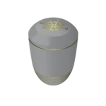 Bestattungen Pfaffinger Mendig Andernach Kell Urne AQUA KOMPASS Urne flanell gold