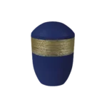 Bestattungen Pfaffinger Mendig Andernach Kell Urne AQUA LUXOR SEMI Urne saphir gold