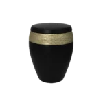 Bestattungen Pfaffinger Mendig Andernach Kell Urne LUXOR SEMI OMEGA Urne basalt gold