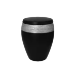 Bestattungen Pfaffinger Mendig Andernach Kell Urne LUXOR SEMI OMEGA Urne basalt silber