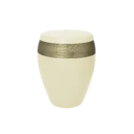 Bestattungen Pfaffinger Mendig Andernach Kell Urne LUXOR SEMI OMEGA Urne sandbeige gold
