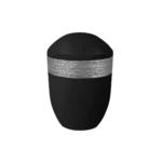 Bestattungen Pfaffinger Mendig Andernach Kell Urne LUXOR SEMI PURE Urne basalt silber