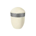 Bestattungen Pfaffinger Mendig Andernach Kell Urne LUXOR SEMI PURE Urne sandbeige silber