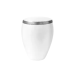 Bestattungen Pfaffinger Mendig Andernach Kell Urne OMEGA Urne weiss silber
