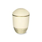 Bestattungen Pfaffinger Mendig Andernach Kell Urne WAVE Urne sandbeige gold