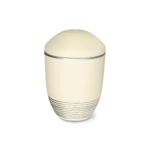 Bestattungen Pfaffinger Mendig Andernach Kell Urne WAVE Urne sandbeige silber